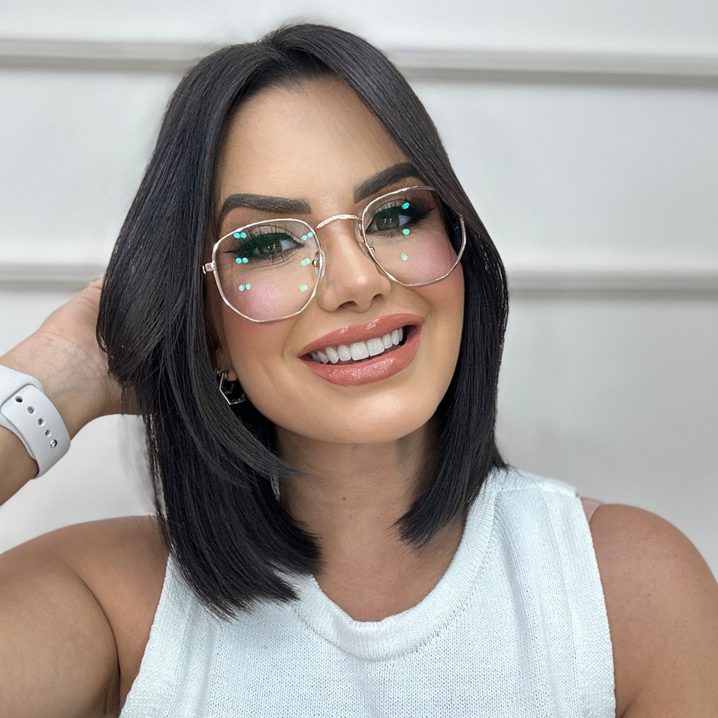 Óculos de Grau Kessy 955 Dourado